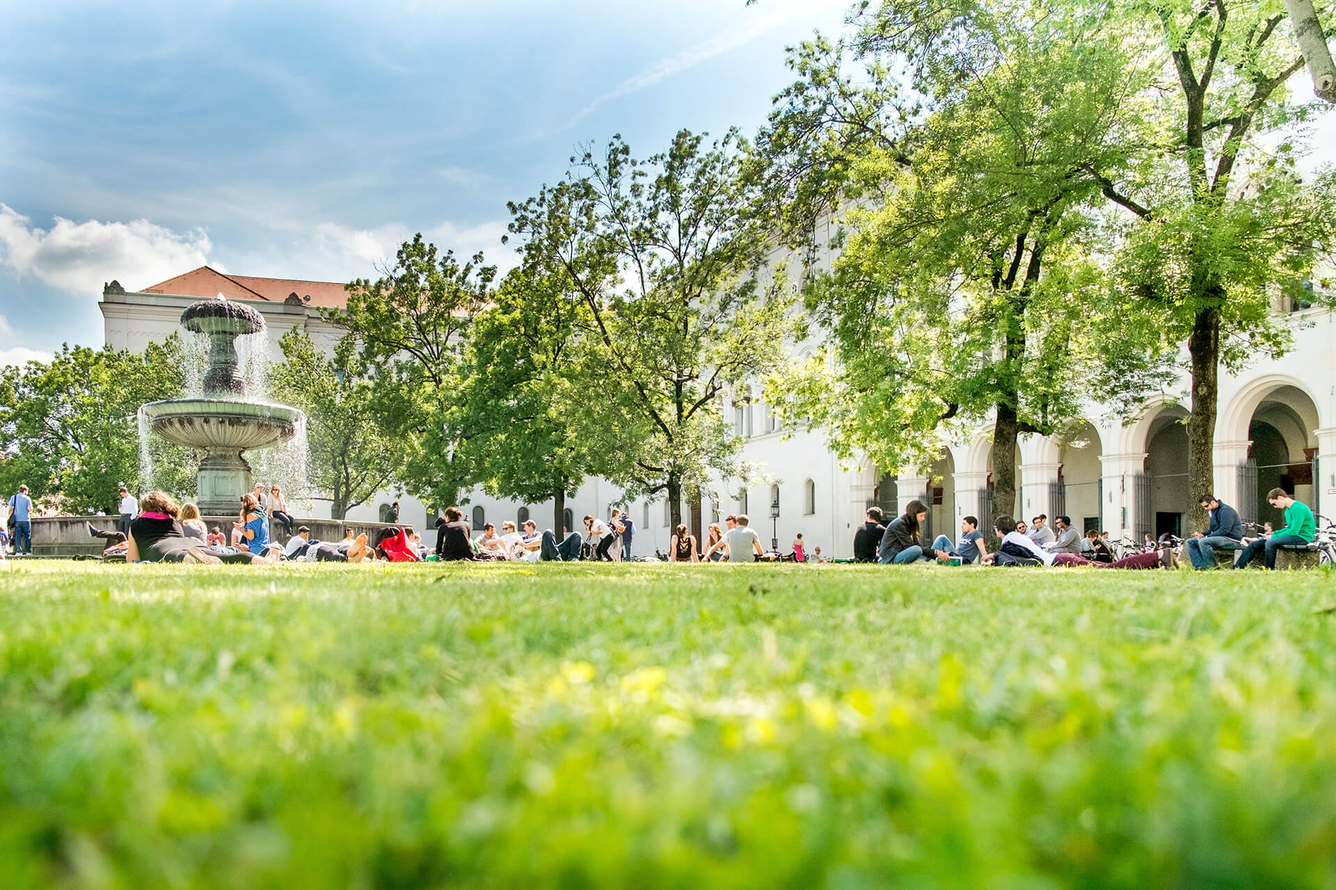 Campus, © Christoph Olesinski/ LMU