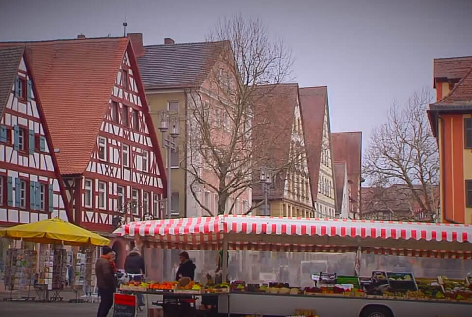Vorschaubild des Videos, Marktplatz in Schwabach